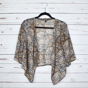 🚫SOLD!🚫 Floral Chiffon Cropped Kimono